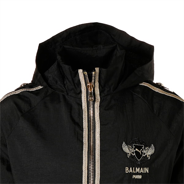 PUMA x BALMAIN ウーブン トラックトップ, Puma Black, extralarge-JPN