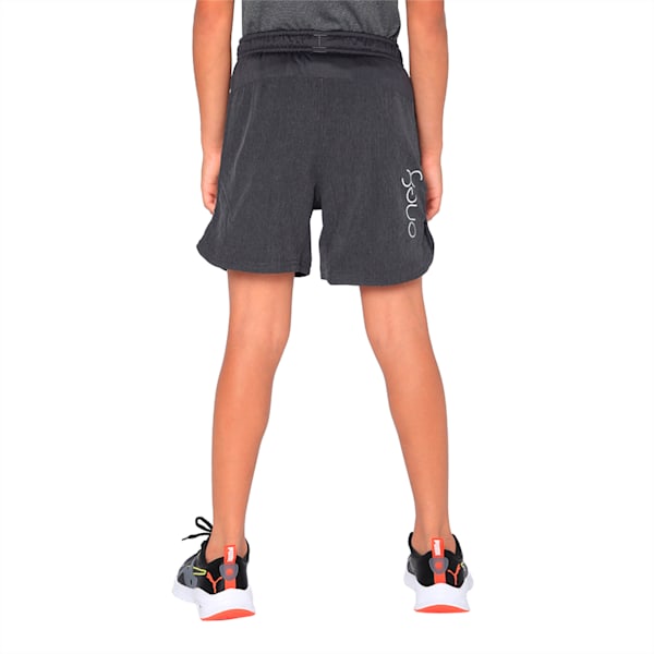 one8 Active Boy's Shorts, Dark Gray Heather, extralarge-IND