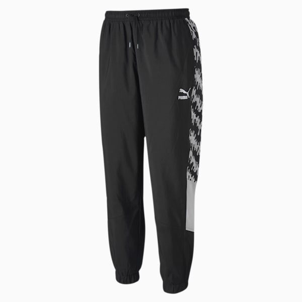 Black puma track pants clearance