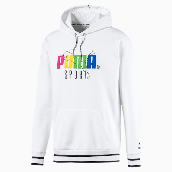 Tailored for Sport Men's Hoodie, Puma White, extralarge