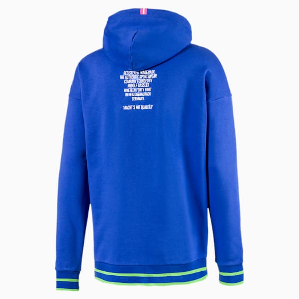 Tailored for Sport Men's Hoodie, Dazzling Blue, extralarge