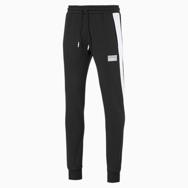 Avenir Men's Graphic Sweatpants, Puma Black, extralarge