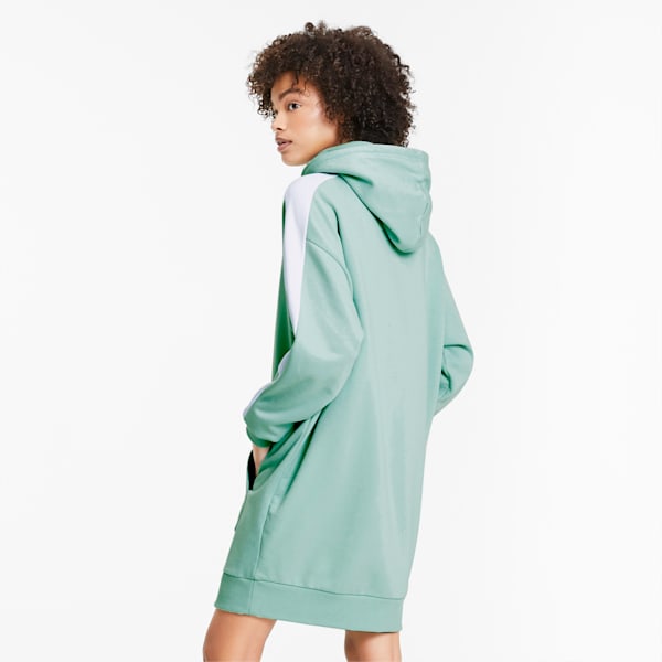 Classics T7 Women's Hooded Dress, Mist Green, extralarge