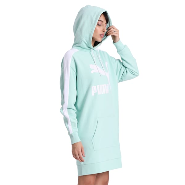 Classics T7 Hooded Dress, Mist Green, extralarge-IND