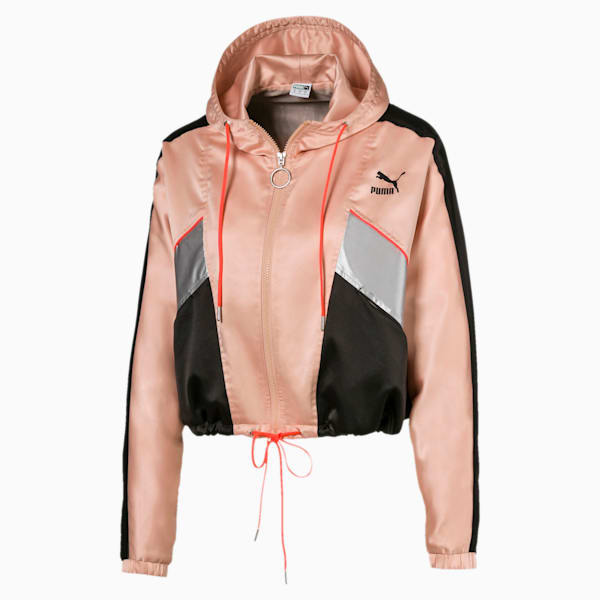 Tailored for Sport Fashion Lux Women's Track Jacket, Pink Sand, extralarge