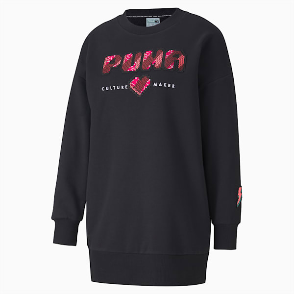 Digital Love Women's Dress, Puma Black