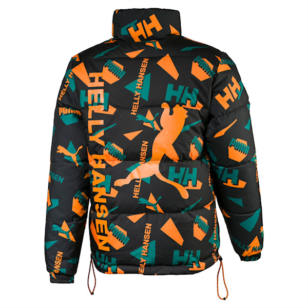 PUMA x HELLY HANSEN Jacket, Teal Green-AOP front, extralarge