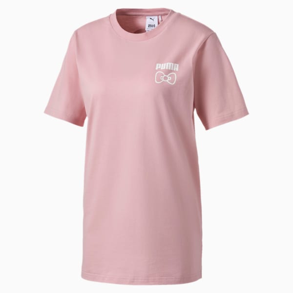 PUMA x HELLO KITTY Women’s Tee, Silver Pink, extralarge