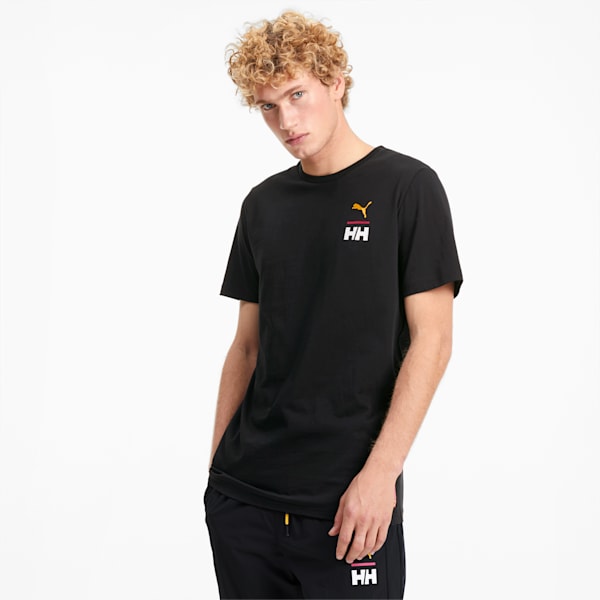 PUMA x HELLY HANSEN Men's Tee, Puma Black, extralarge