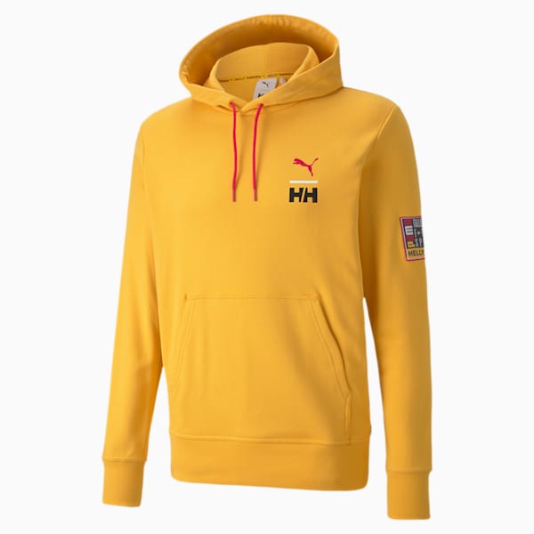 PUMA x HELLY HANSEN Men's Hoodie, Citrus, extralarge