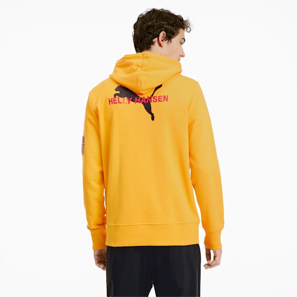 PUMA x HELLY HANSEN Men's Hoodie, Citrus, extralarge