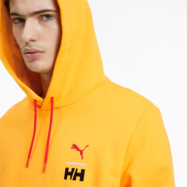 PUMA x HELLY HANSEN Men's Hoodie, Citrus, extralarge