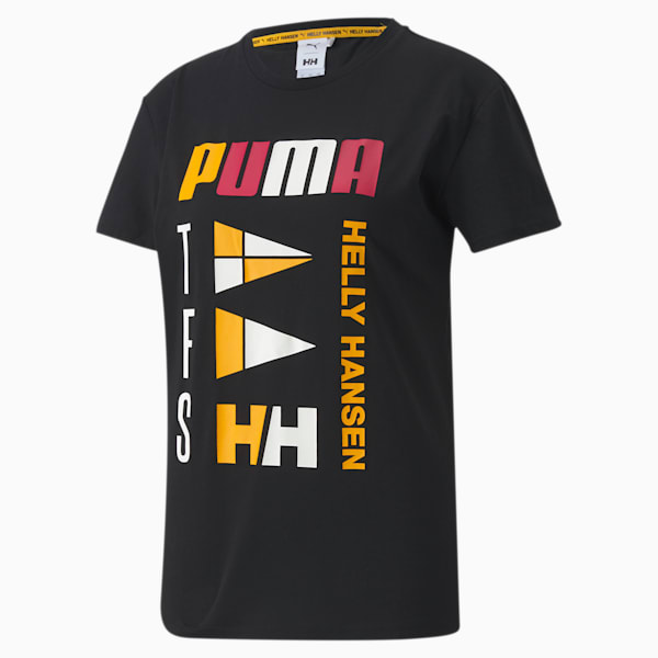 PUMA x HELLY HANSEN Women's Tee, Puma Black, extralarge