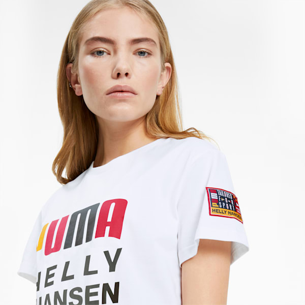 PUMA x HELLY HANSEN Women's Tee, Puma White, extralarge