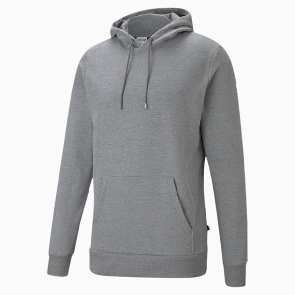 Blank Men's Hoodie, Medium Gray Heather, extralarge