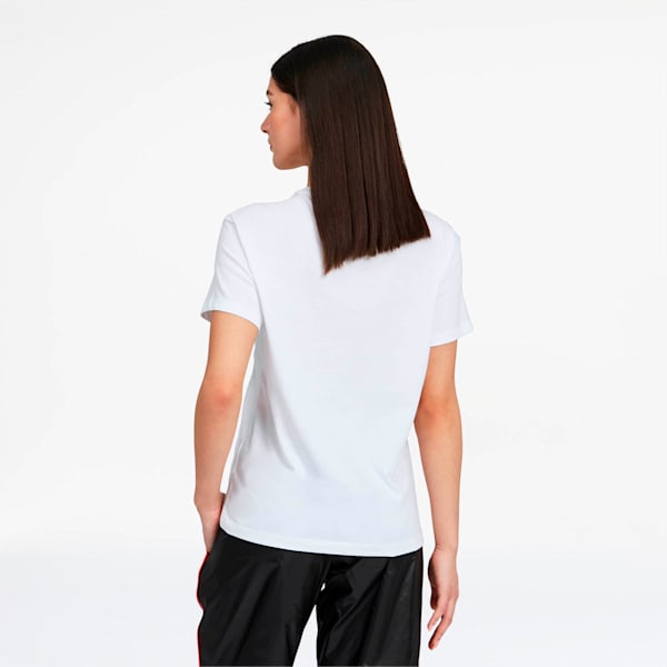 Evide Formstrip Women's Tee, Puma White, extralarge