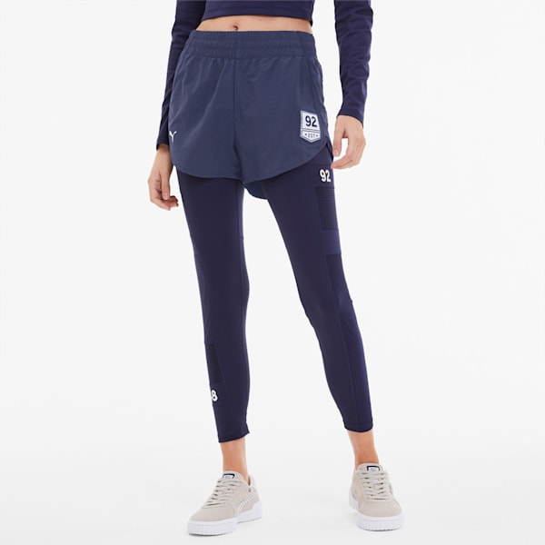 SG x PUMA Women's Woven Shorts, Peacoat, extralarge