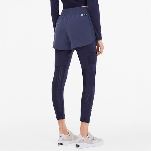 SG x PUMA Women's Woven Shorts, Peacoat, extralarge