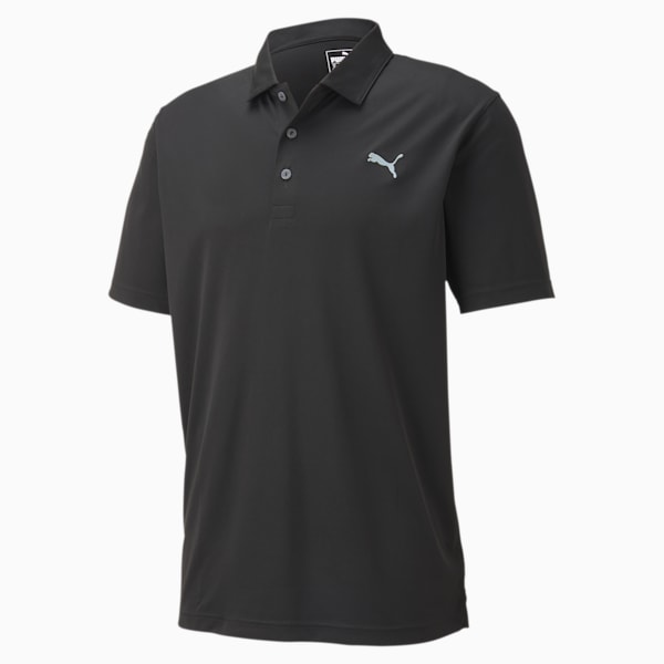 Icon Golf Men's Polo, Puma Black, extralarge-IND