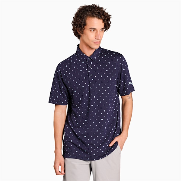 Pique P Men's Polo, Peacoat, extralarge