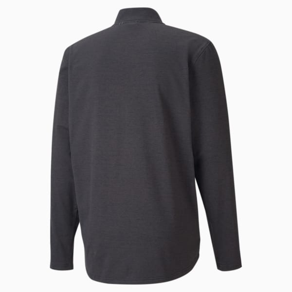 CLOUDSPUN Stealth Quarter-Zip Regular Fit Men's Sweatshirt, Puma Black Heather