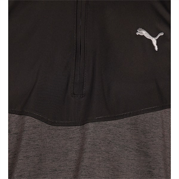 CLOUDSPUN Stealth Quarter-Zip Regular Fit Men's Sweatshirt, Puma Black Heather