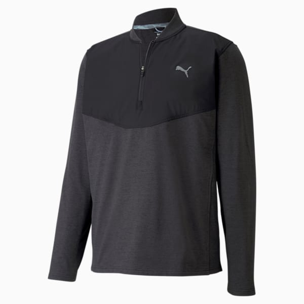 CLOUDSPUN Stealth Quarter Zip Regular Fit Men s Sweatshirt PUMA