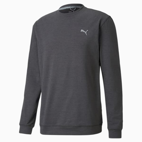CLOUDSPUN Men's Golf Sweatshirt, Puma Black Heather, extralarge-AUS