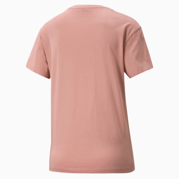 Classics Women's Logo Tee, Bridal Rose-glitter, extralarge