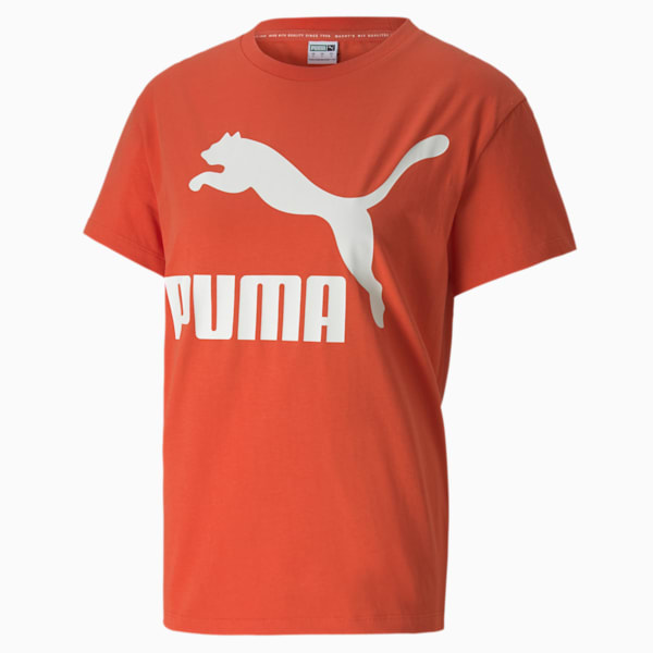 Classics Women's Logo Tee, Paprika, extralarge