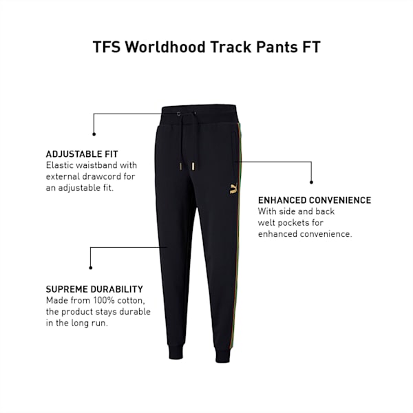The Unity Collection TFS Men's Track Pants, Puma Black
