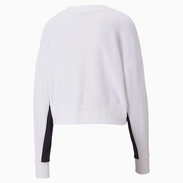 Classics Cropped Women's Sweater, Puma White, extralarge-IND