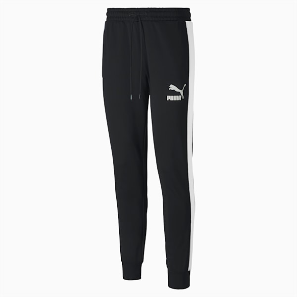 Iconic T7 Men's Track Pants, Puma Black, extralarge