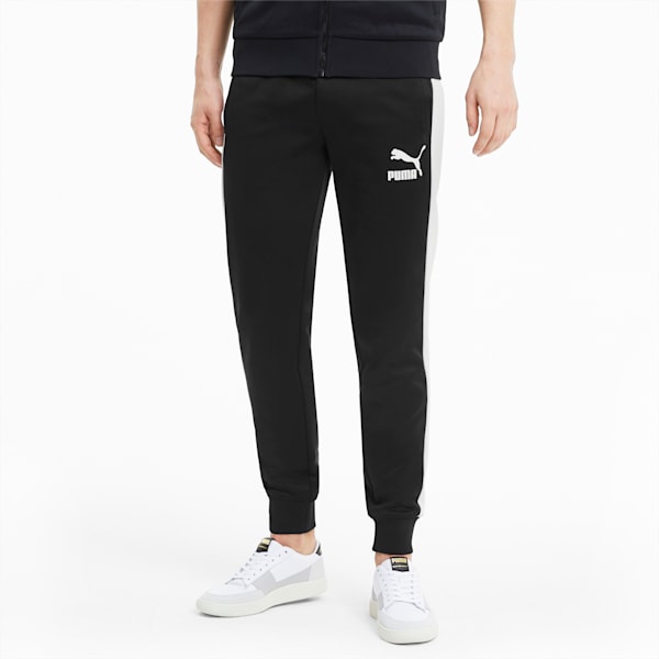 Iconic T7 Men's Track Pants, Puma Black, extralarge