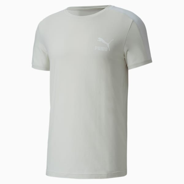 Iconic T7 Slim Men's Tee, Vaporous Gray, extralarge