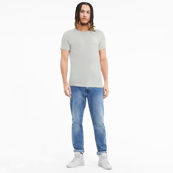 Iconic T7 Men's Slim Tee, Vaporous Gray, extralarge