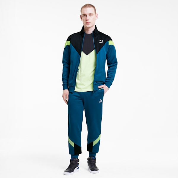 Iconic MCS Men's Track Jacket, Digi-blue, extralarge