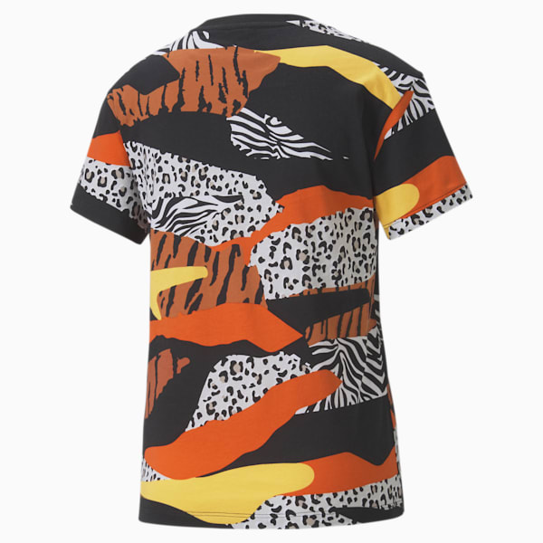 Playera Classics Printed para Mujer, Puma White-AOP, extralarge