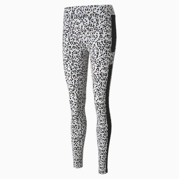 Classics Women's Graphic Leggings, Vaporous Gray-animal AOP, extralarge