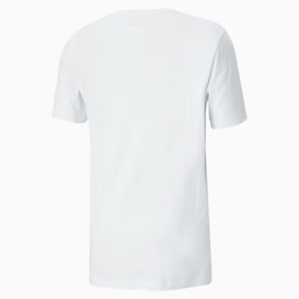 Classics Logo Men's Crew Neck T-Shirt, Puma White, extralarge-AUS