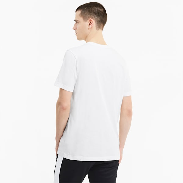 Classics Logo Men's Crew Neck T-Shirt, Puma White, extralarge-IND