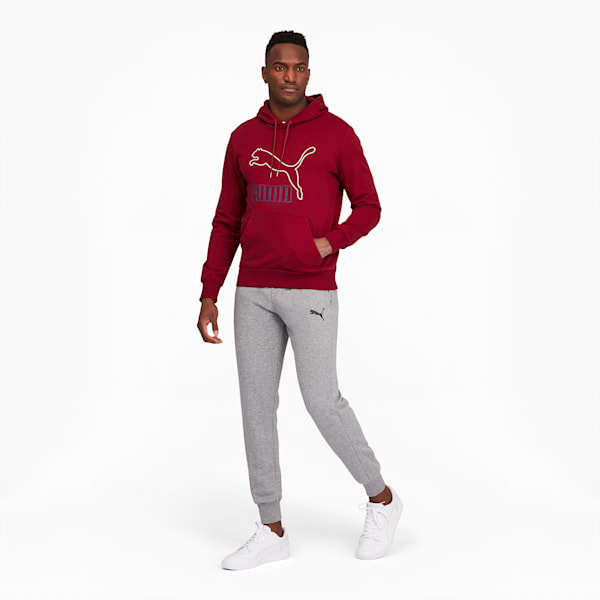 Classics Men's Logo Hoodie, Red Dahlia, extralarge