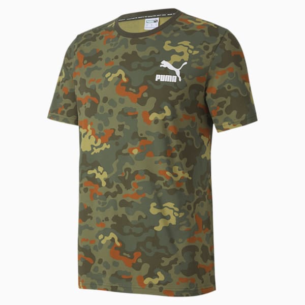 Classics Men's Graphic AOP Tee, Forest Night, extralarge
