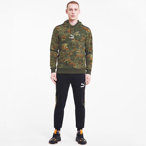 Classics Men's Graphic AOP Hoodie, Forest Night, extralarge