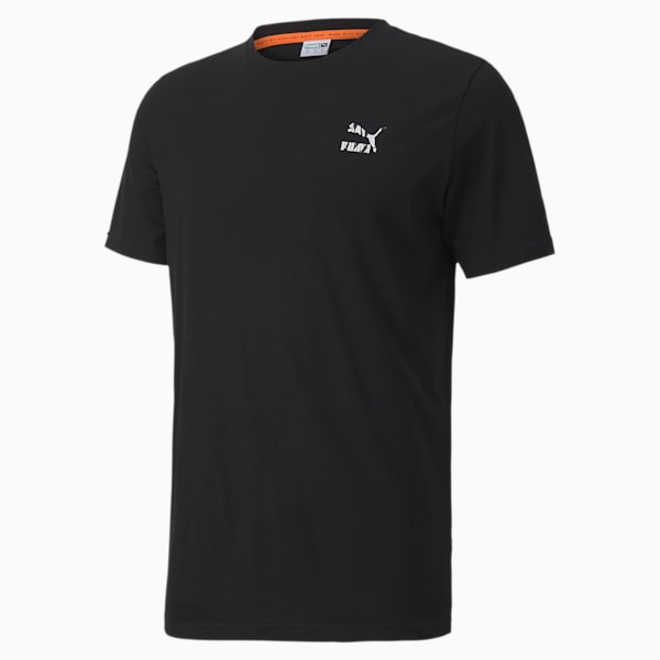 Classics Graphic Men's Logo Tee, Puma Black, extralarge