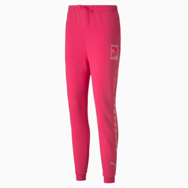 Evide Women's Track Pants, Glowing Pink, extralarge