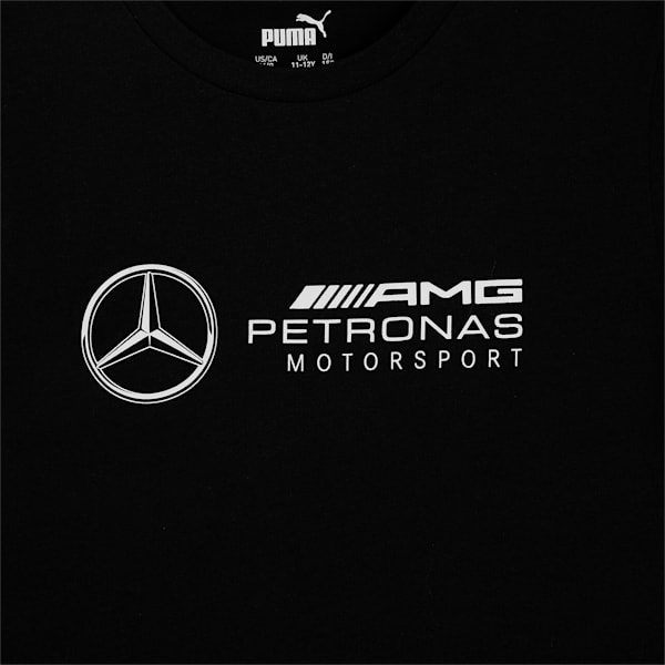 Mercedes AMG Petronas Logo Youth T-Shirt, Puma Black, extralarge-IND