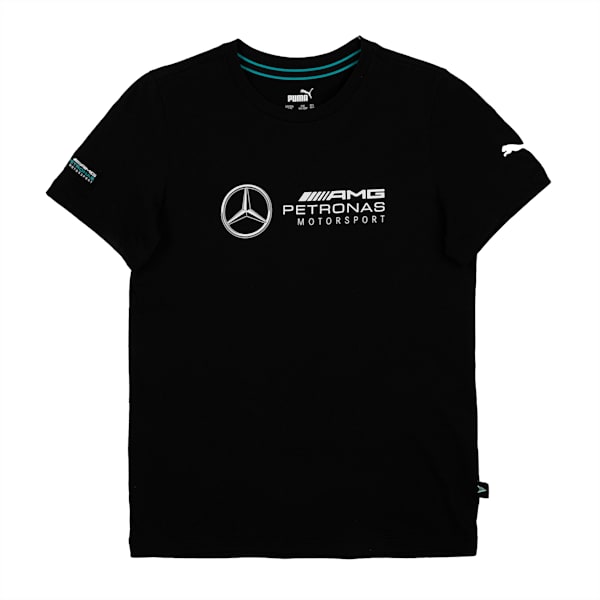 Mercedes AMG Petronas Logo Youth T-Shirt, Puma Black, extralarge-IND