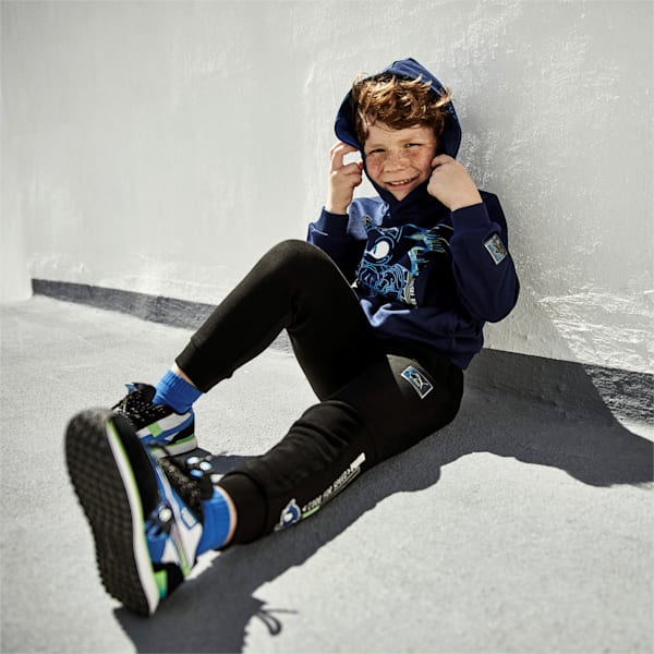 PUMA x SEGA Kids' Hoodie, Medieval Blue, extralarge
