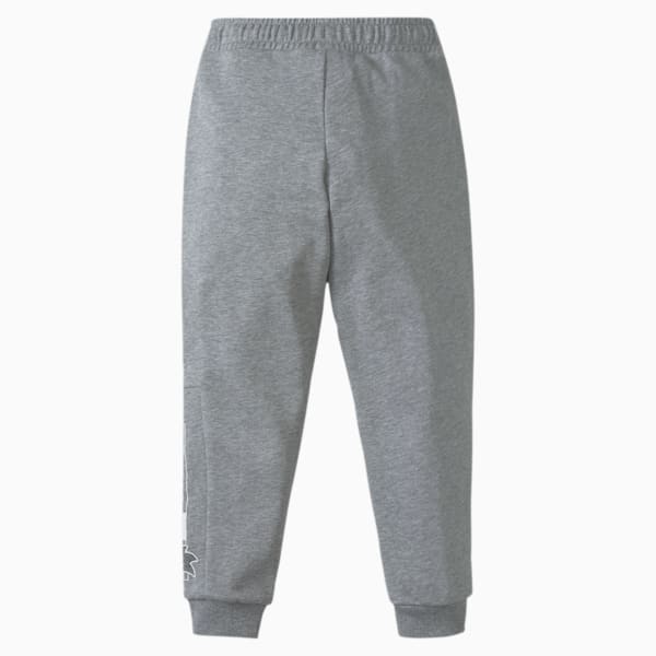 PUMA x SEGA Kids' Sweatpants, Medium Gray Heather, extralarge
